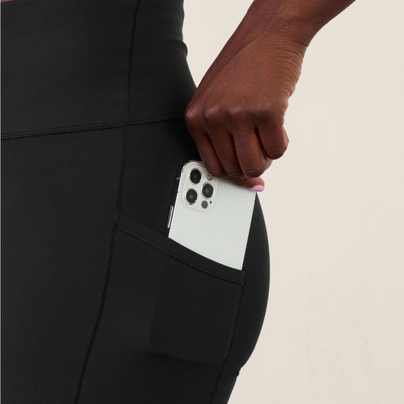 Black Women's High-Waisted Shorts - Picture 7 of 7